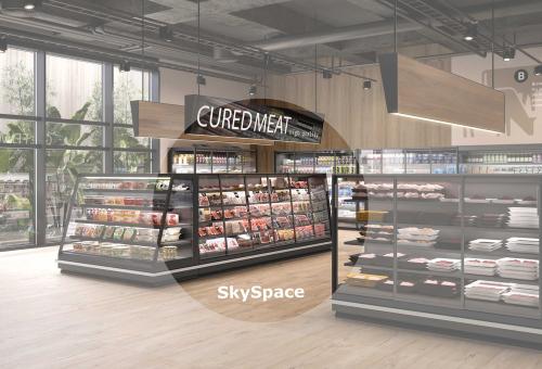 SkySpace Bonnet Névé un campeón de la versatilidad para amueblar la zona de productos frescos