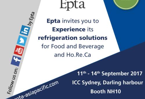 EPTA ASIA MAKES ITS DEBUT AT FINE FOOD AUSTRALIA