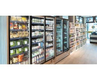 Bonnet Névé sustainable refrigerated cabinets